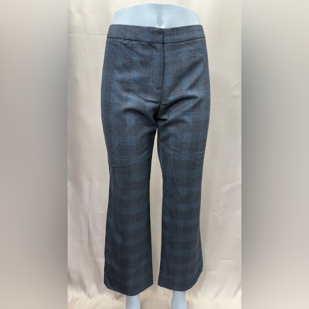 Pendleton Black/Blue/Grey Checked Pattern Size 10… - image 1